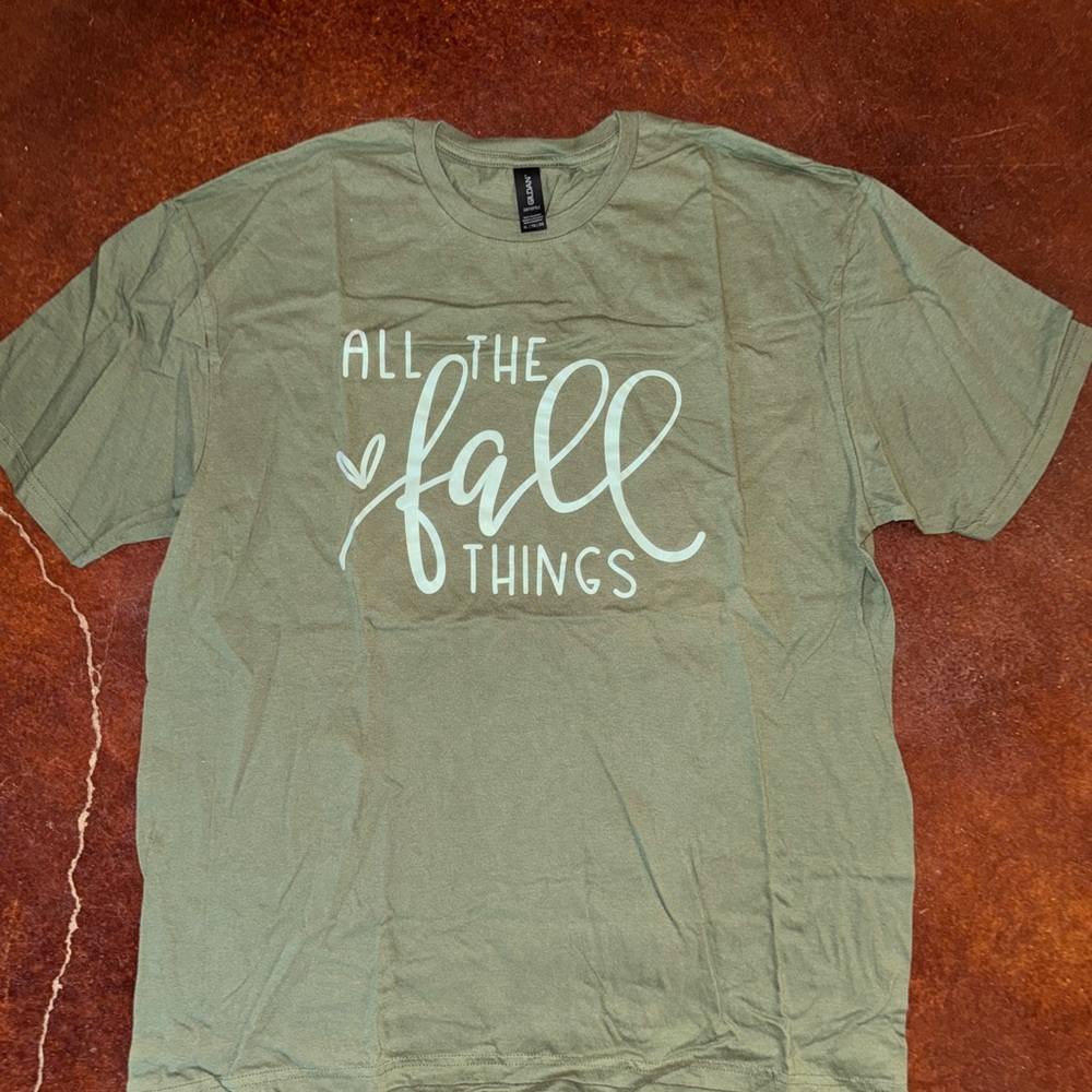 Gildan Olive Green Short Sleeve Tee